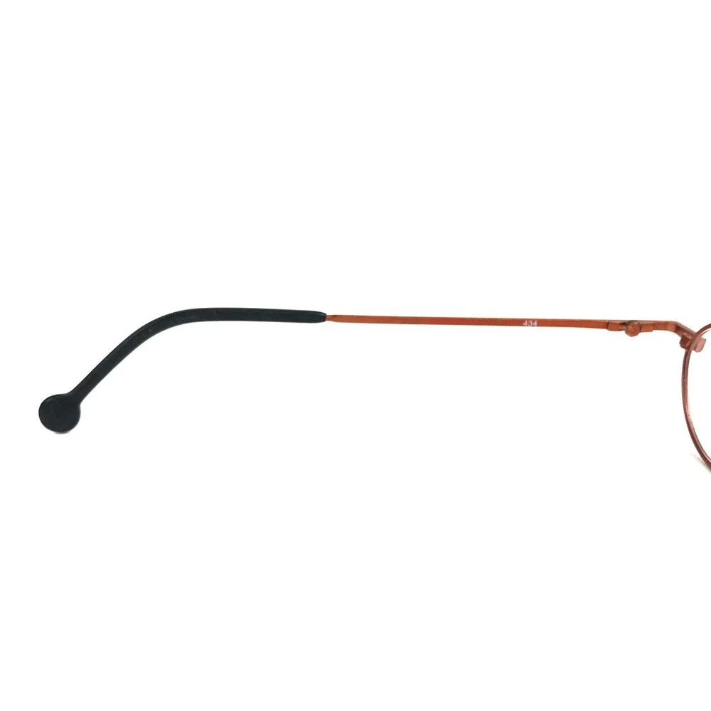 Vintage l.a.Eyeworks Eyeglasses Frames ELOISE 434 Matte Orange Oval 43-22-125